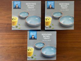3 x Jamie Oliver Ess- & Servierschalen Terracotta, 2er Sets
