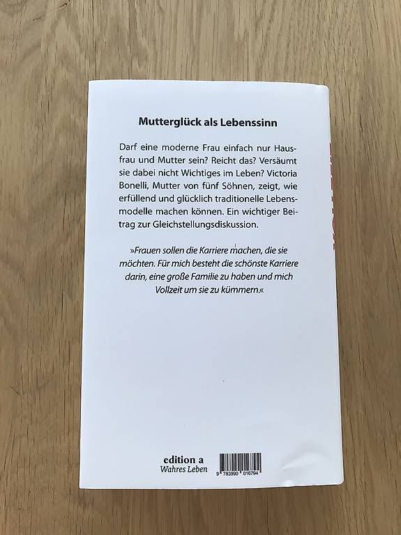 Libri: Buch Vollzeit Mutter Viktoria Bonelli – Usato da Egolzwil venduto da taraxacum65 1