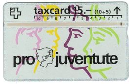 Taxcard B-4 Pro Juventute Jugend