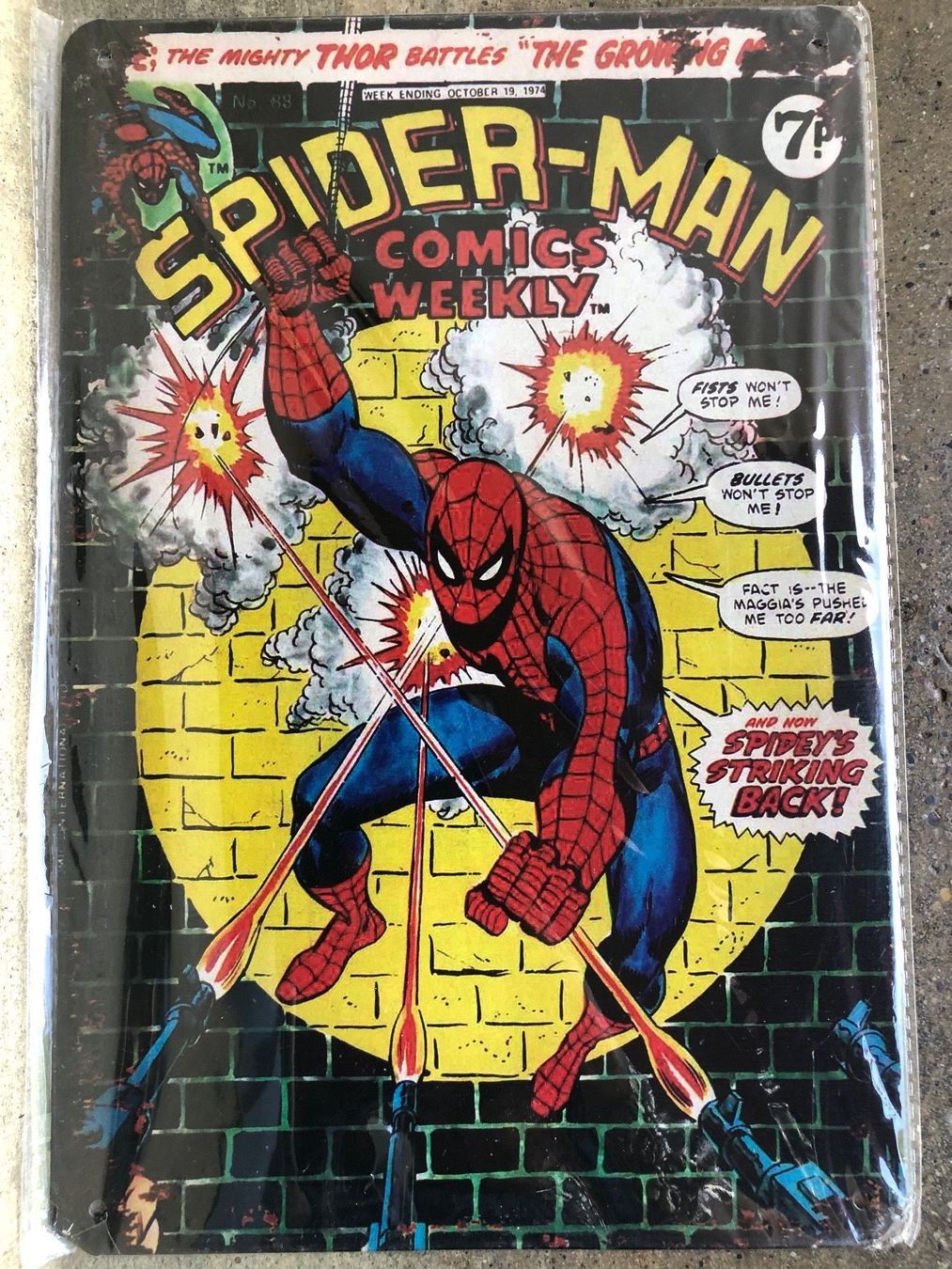 Schilder: Spiderman hollywood comic – Neu (gemäss Beschreibung) aus Reinach AG von rares75