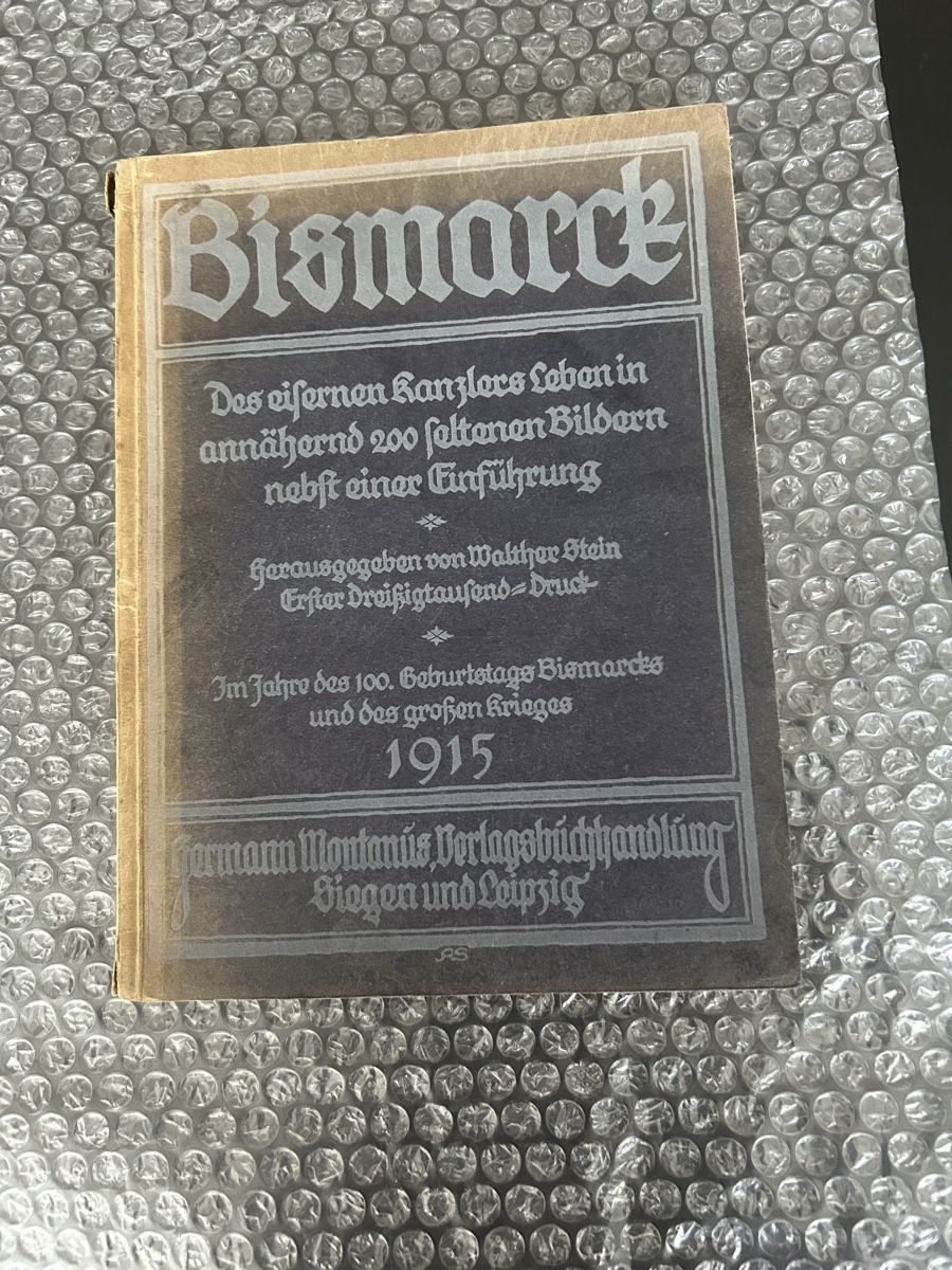 Bücher: Bismarck - Montanus Bücher, 1915, Erstausgabe – Gebraucht aus Zumikon von tuna007