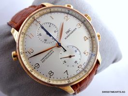 IWC PORTUGIESER RATTRAPANTE 18K IW3712 HANDAUFZUG HERREN