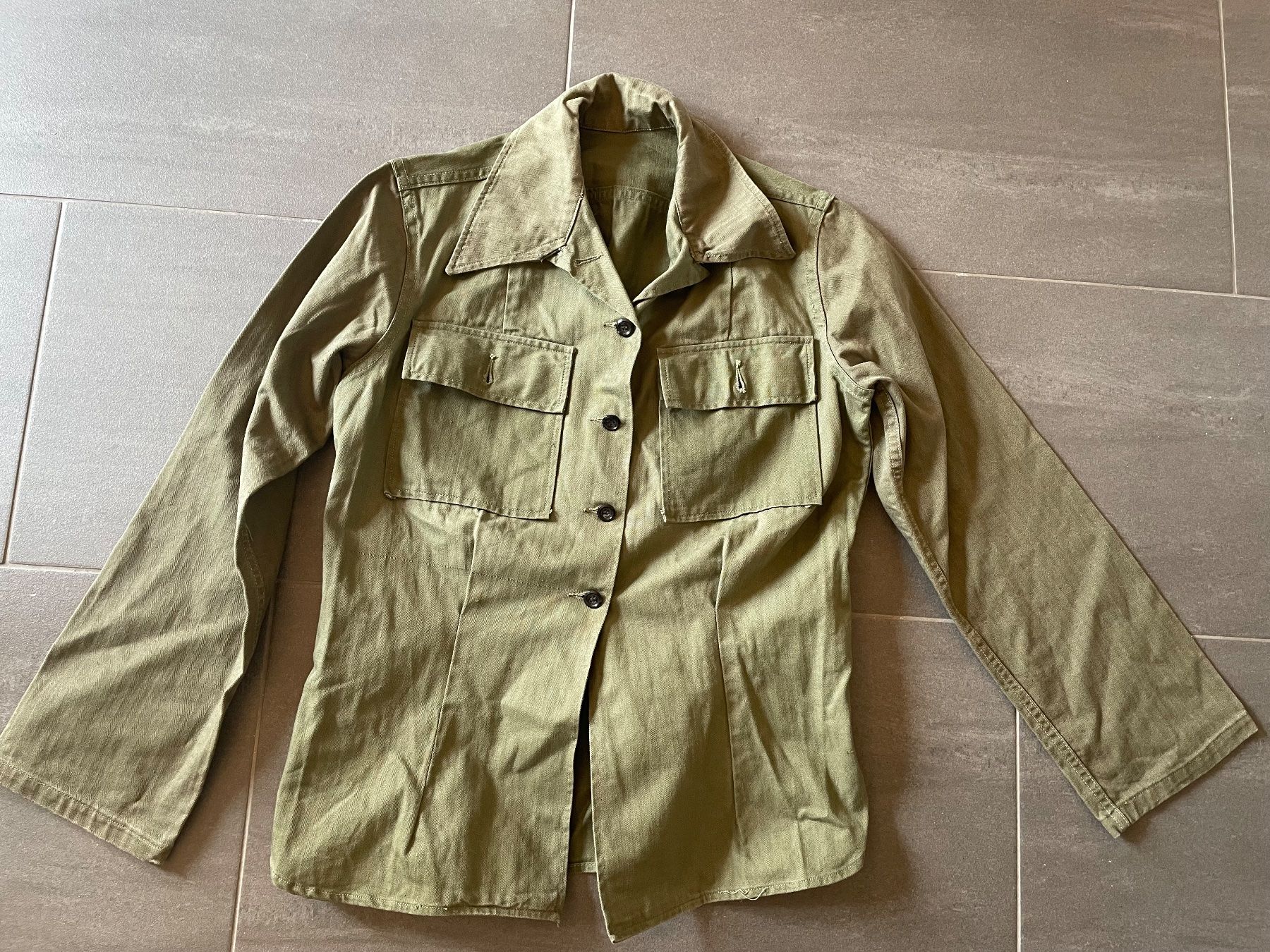 US Army Uniformen: Veste HBT ww2 us army – Gebraucht aus Oberbütschel von Woodie2005
