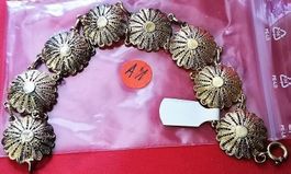 Armband Antik 21cm Silber 800 vergold.A1