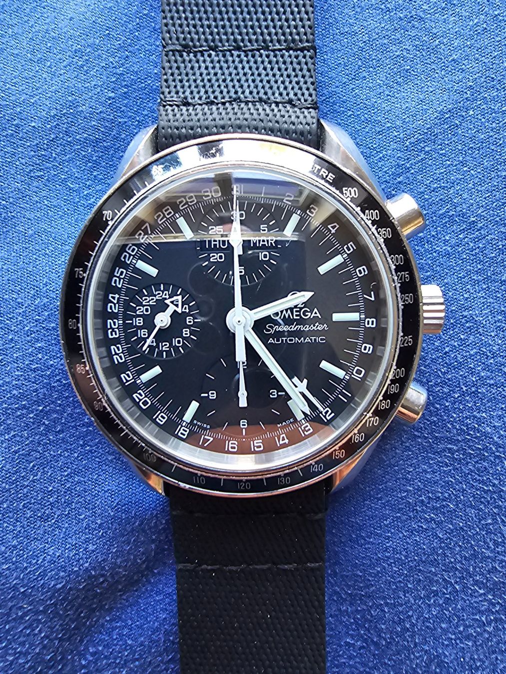 Omega Orologi: Omega Speedmaster Triple Date 1998 – Usato da Porrentruy venduto da zundfolge1432
