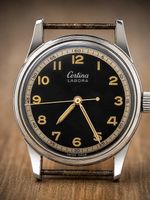 Original Certina LABORA Vintage Herrenarmbanduhr  Handaufzu