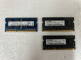 RAM, diverse (9)- RAM-Karten 512 - 8 GB