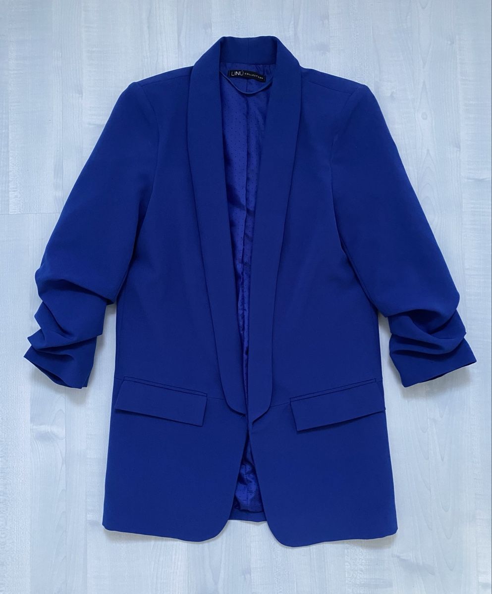 Anzüge & Kostüme: Veste blazer bleue, taille S – Gebraucht aus Moutier von Vane-Ortiz 1