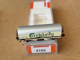 Arnold 4103 Guterwagen  Carlsberg Bier