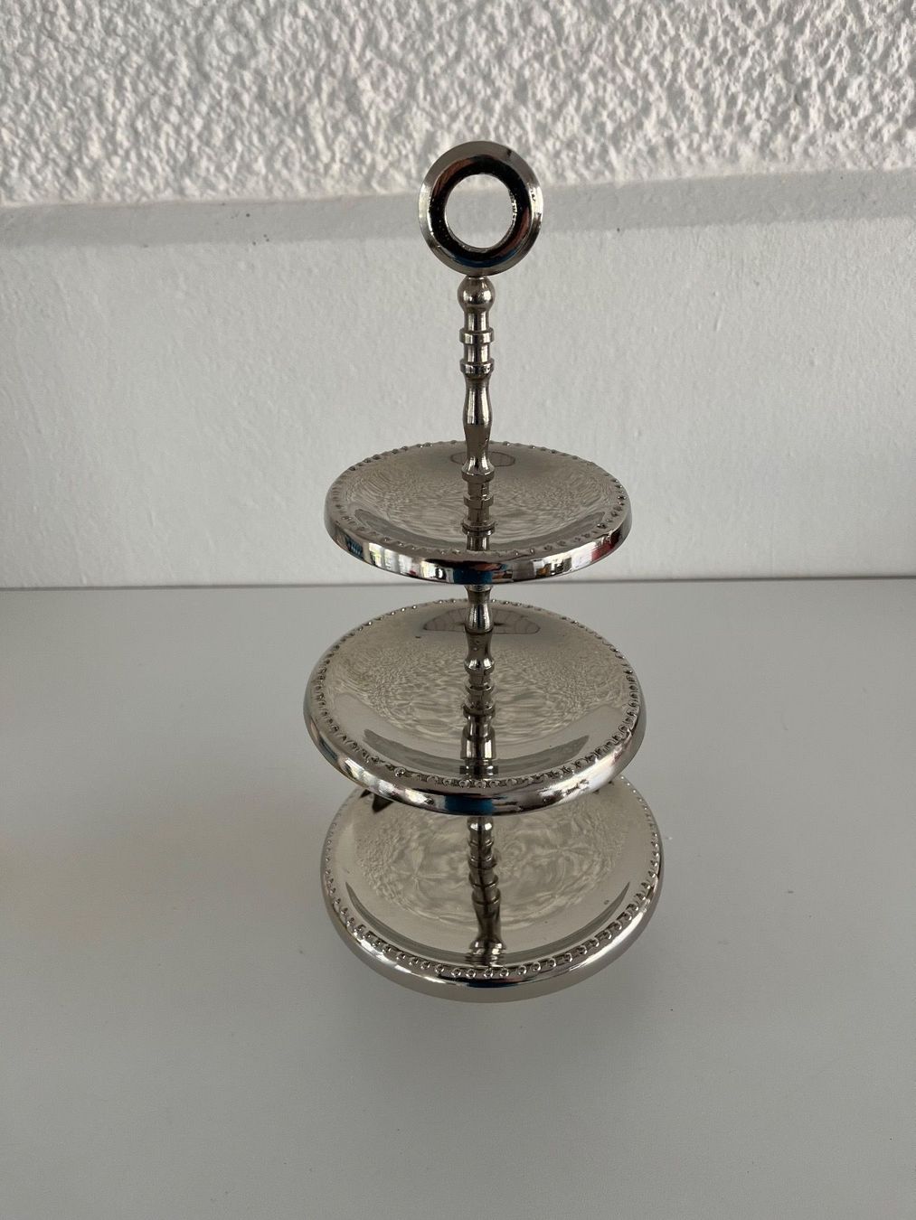 Alle Dekorationen: Etagere / Weissmetall verchromt – Gebraucht aus Wetzikon ZH von seli03 4