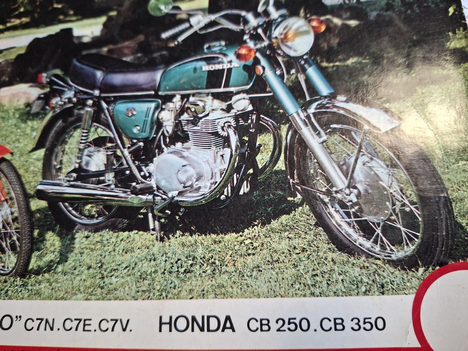 Honda Alle Motorradersatzteile: Vespa piaggio C7N C7E C7V Honda CB 250cc et 350cc 1971 – Gebraucht aus lausanne von Nicolier0 1