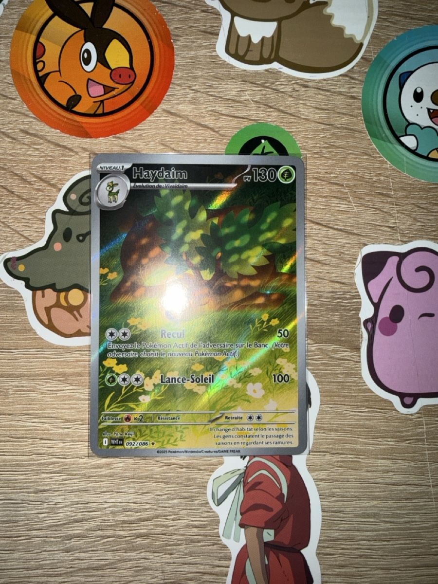 Pokémon Carte collezionabili: Haydaim AR EV 10.5 FR NM – Nuovo (secondo la descrizione) da St-Maurice venduto da Whatty