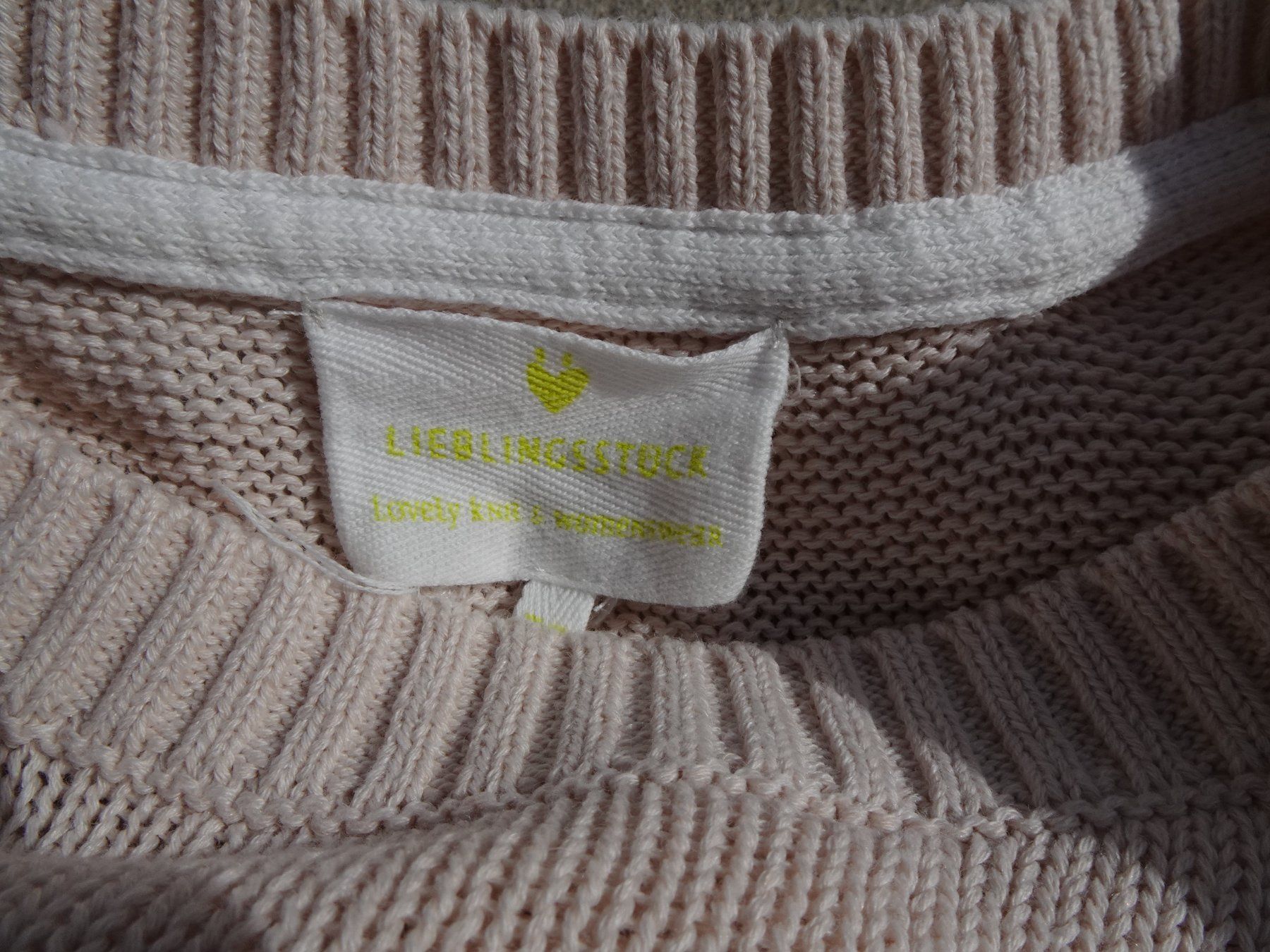 Lieblingsstück Maglioni & Felpe: Pullover Lieblingsstück beige Gr. M 38 halbarm Strick – Usato da Winterthur venduto da blumeblau77 4