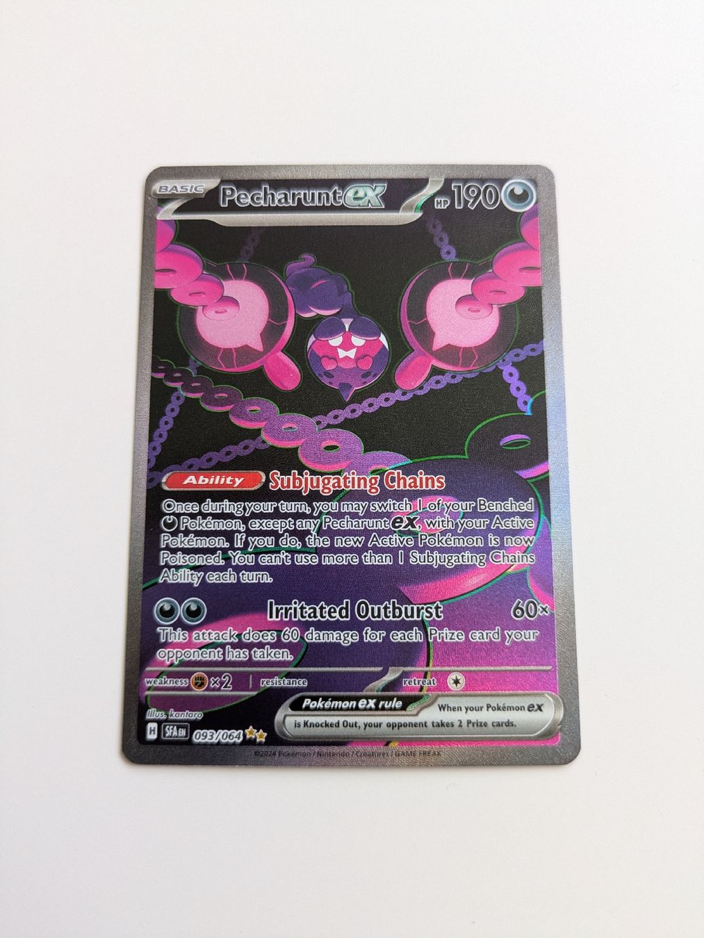 Pokémon Carte collezionabili: Pecharunt (Shrouded Fable) – Nuovo (secondo la descrizione) da Hochdorf venduto da NoctisCaelum