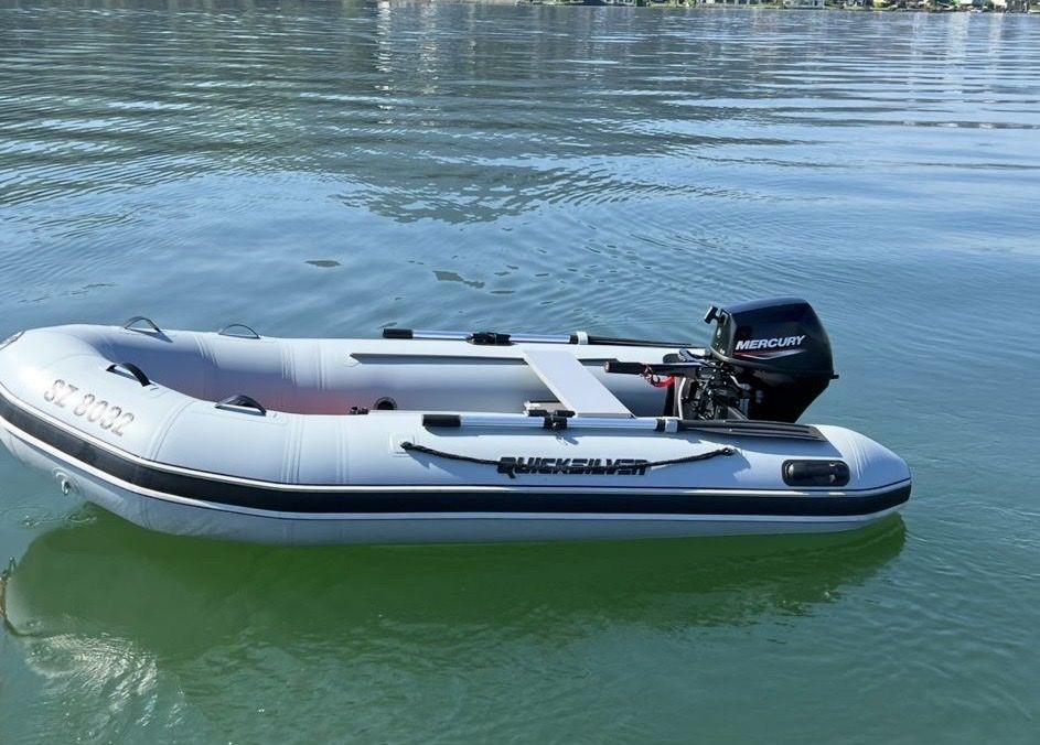 Quicksilver Bateaux: Schlauchboot Quicksilver mit Mercury Aussenborder 8 PS – D'occasion à Olten par mpeter02 3