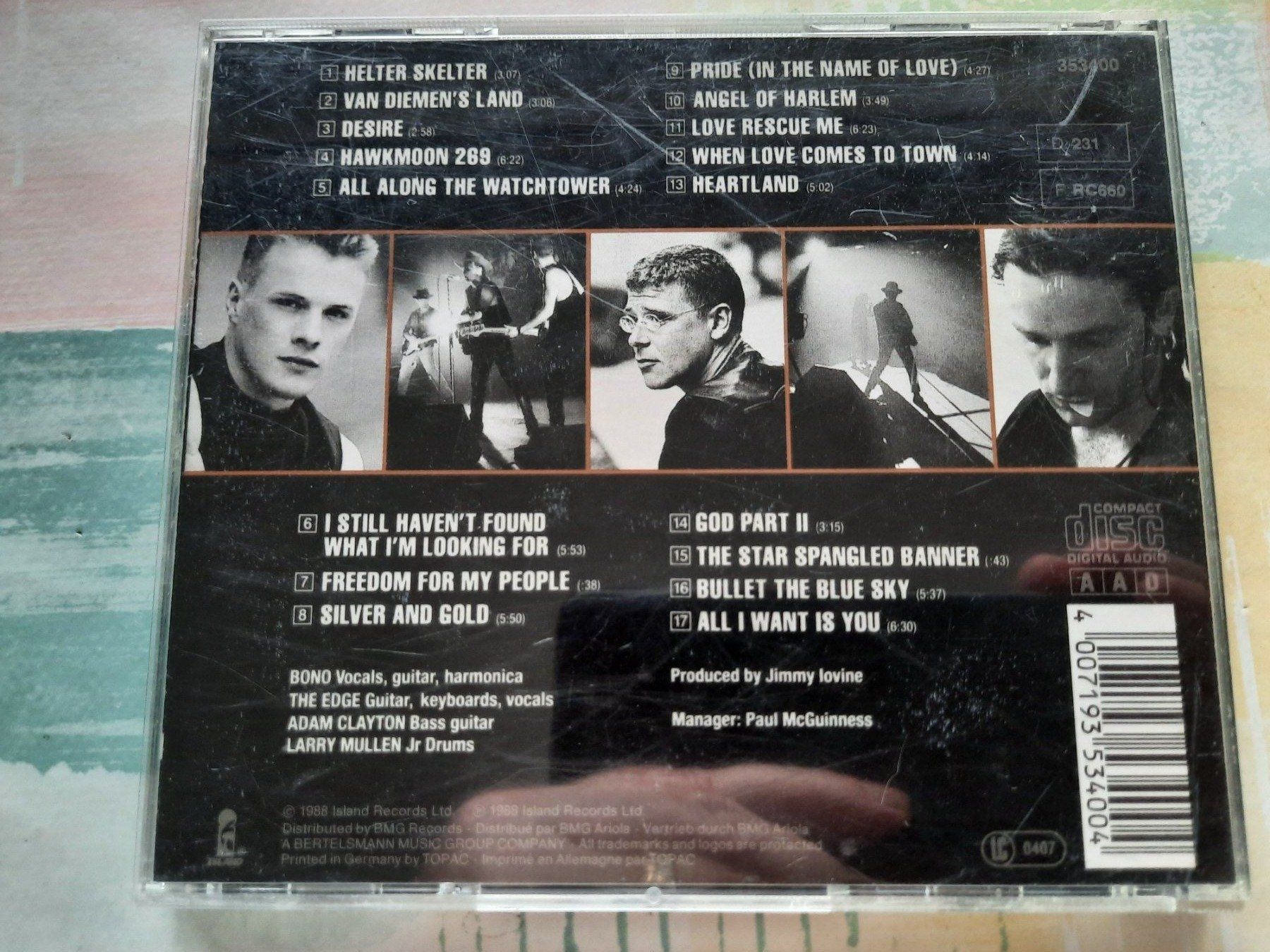 CDs: CD U2 - Rattle and Hum – D'occasion à Pully par bro_n52j 1