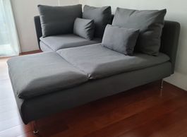 IKEA SÖDERHAMN Ecksofa, neuer Bezug Fridtuna