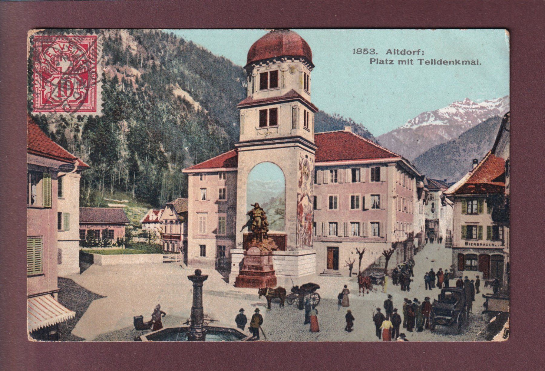 Cartes postales: ALTDORF - Platz - 1907 // Eckbug // – D'occasion à Pully par nicecards