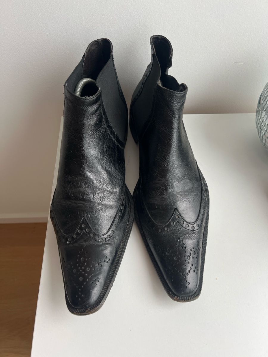 Scarpe da uomo: Elegante Echtlederstiefeletten – Usato da Immensee venduto da LizzaSch03 1