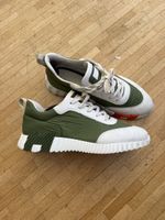 Hermès Bouncing RARE! Matcha Green White Orange Khaki