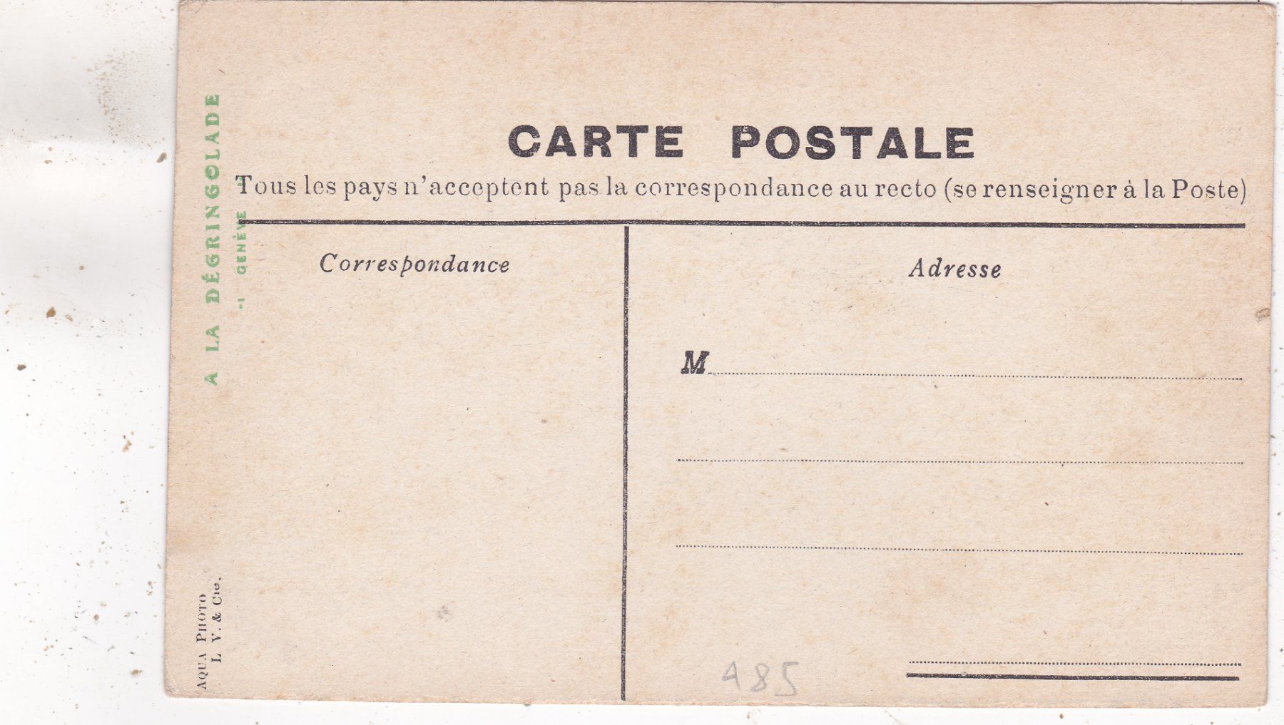Cartoline postali: Genève Le Jardin anglais – Usato da Herisau venduto da Lisegrat2008 1