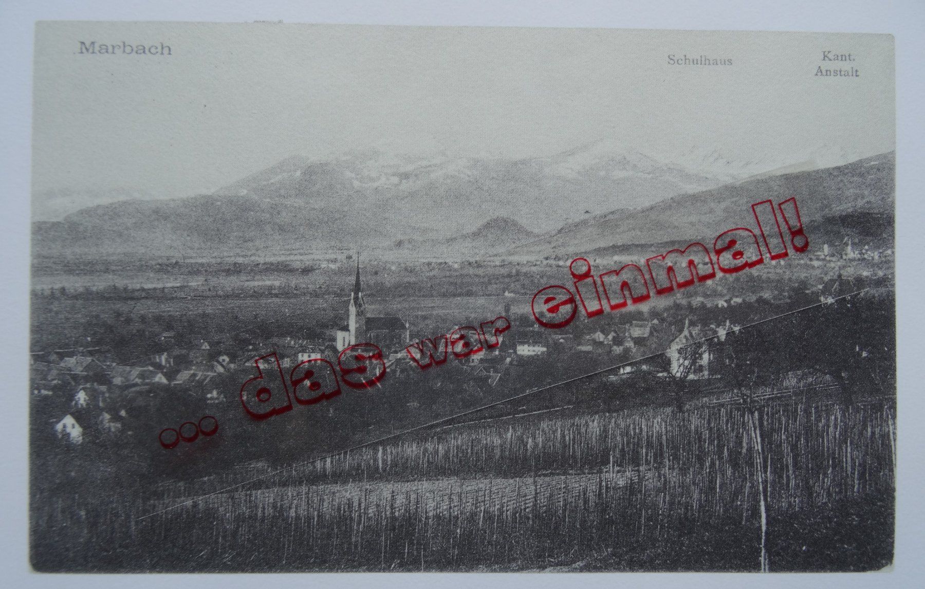 Cartoline postali: St. Gallen Marbach anno dazumal – Usato da Safnern venduto da Wstussi