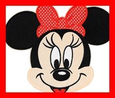 Minnie Mouse Aufnäher Badge Aufbügler Lustiges Taschenbuch