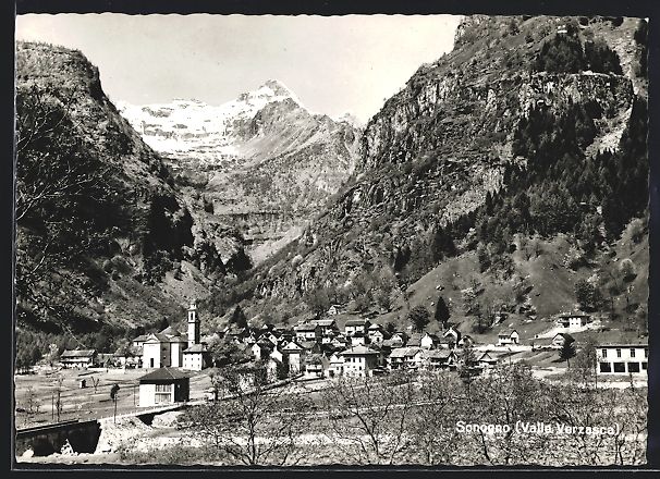 Cartes postales: Sonogno /Valle Verzasca, Panorama, Monte – D'occasion à Berlin par bartko-reher