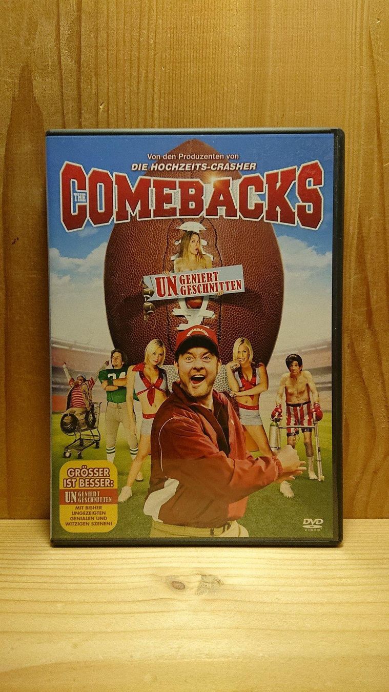 Tutti i DVDs: THE COMEBACKS DVD – Usato da Wilderswil venduto da Exebub
