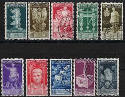 SATZ BIMILLENARIO AUGUSTEO 0, SASS  416-425, KAT. 800 €