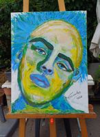 "Gregory" Männerportrait Acryl Fauve Fauvismus Popart Sands