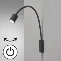 LED Bettleuchte, Flexibel, 52 cm Höhe