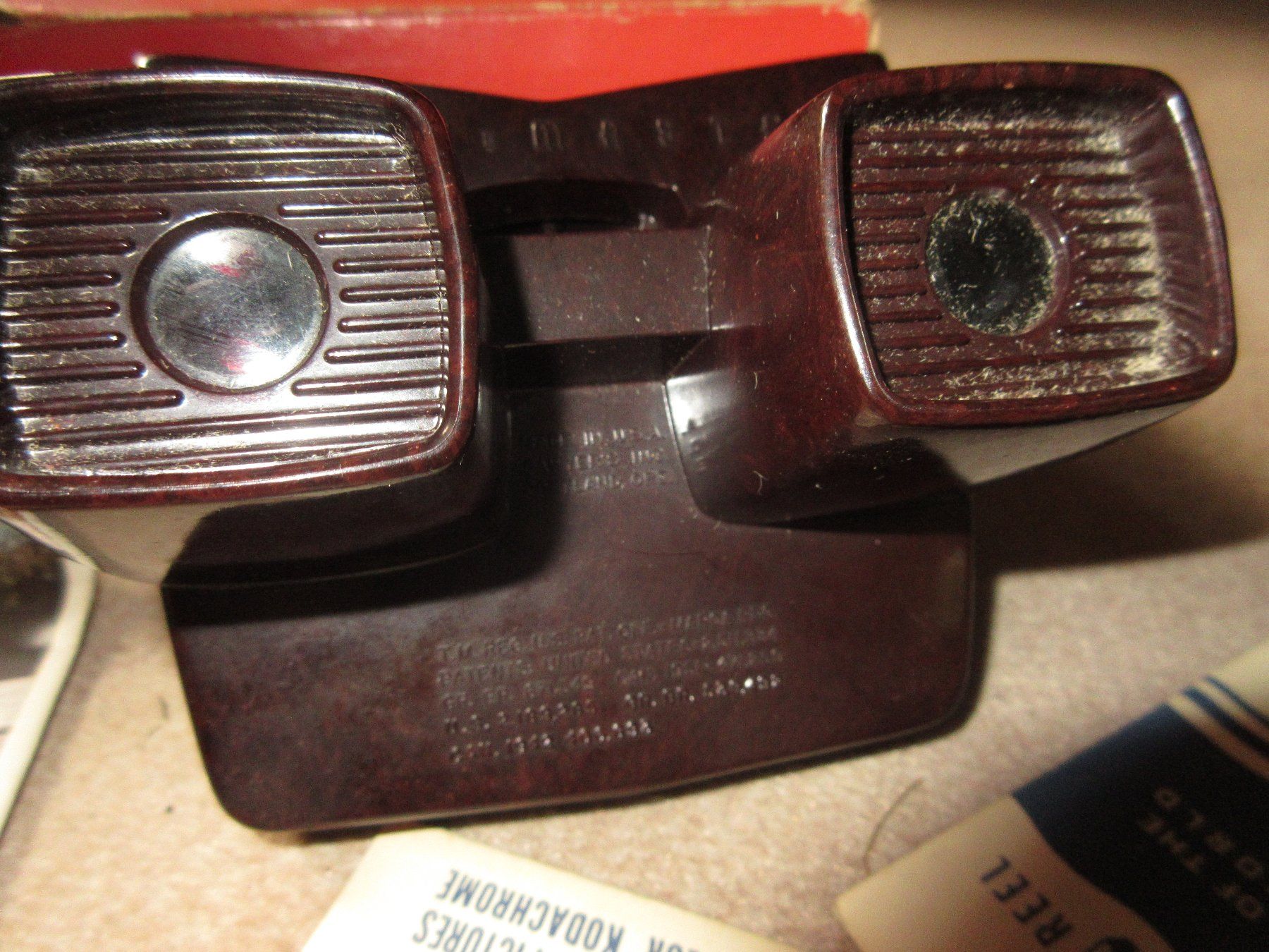 Fotocamera: Sawyer's View-Master 3-D Model Bakelit mit Schachtel / Box m – Usato da Sylt venduto da elizan 3