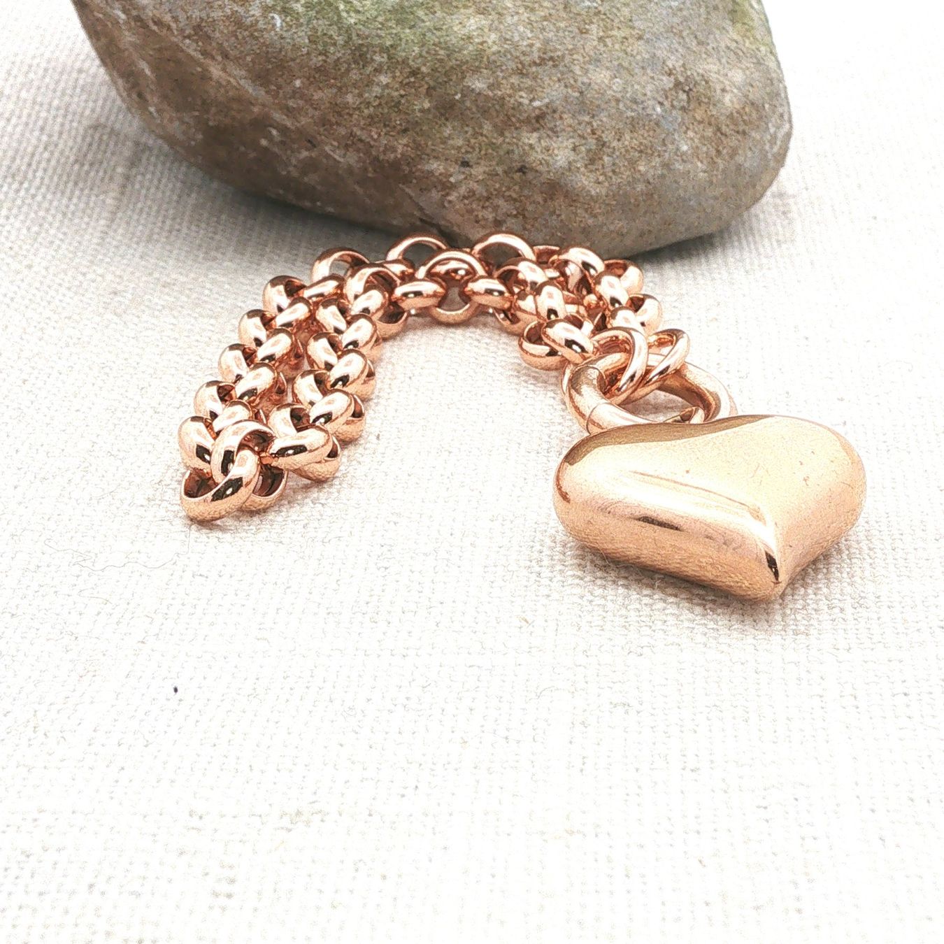 Olga Ribler Bracciali & Braccialetti: Silberarmband by Olga Ribler mit Herz – Nuovo (secondo la descrizione) da Luzern venduto da Schmuckoutlet 7