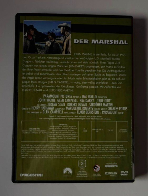 Tutti i DVDs: John Wayne Der Marshal (1969) DVD Vol.34 – Usato da lupfig venduto da maniacs666 2