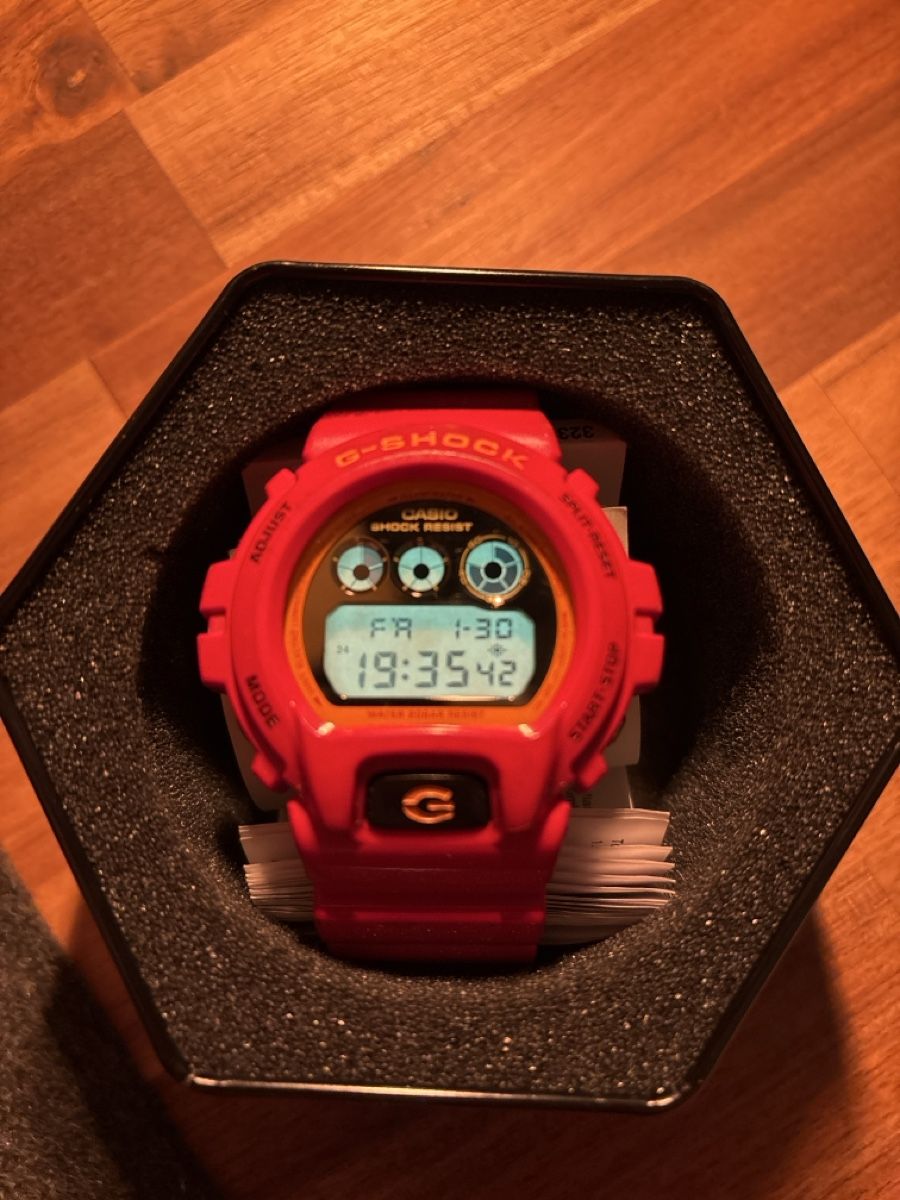 Casio Orologi: G-Shock DW-6900CB - Rouge – Usato da Genève venduto da reu_8zdr 1