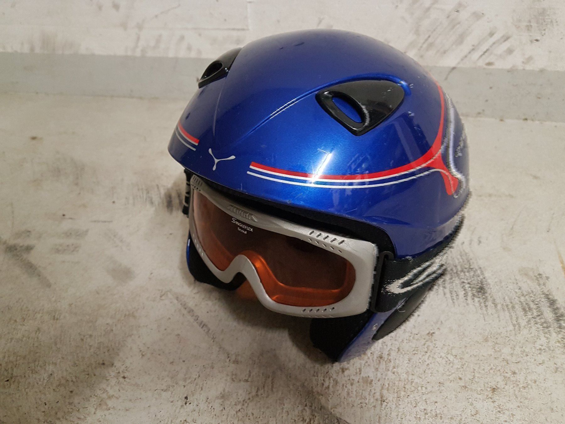 Caschi: Skihelm Gr. 56 inkl. Skibrille – Usato da Dietschwil venduto da FIZENATOR