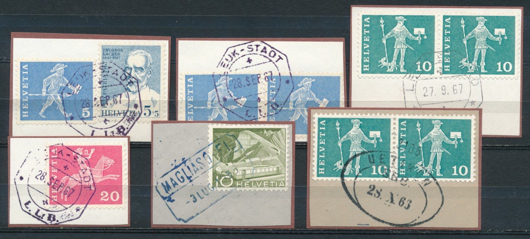 Tutti i francobolli: Lot spez. Stempel – Usato da Bonau venduto da Profila3
