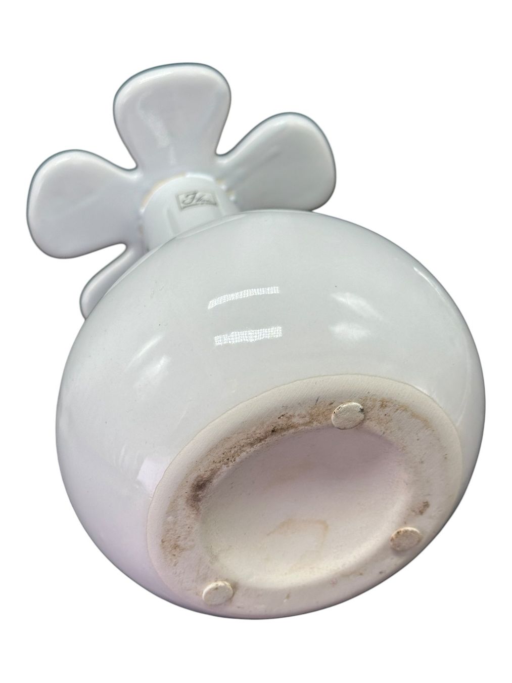 Vasen & Gefässe: Superbe vase design J-Line en porcelaine blanche – Gebraucht aus Morges von Auct 7