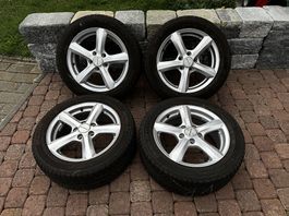 4 jantes gamaparts 205/55/16 hiver 