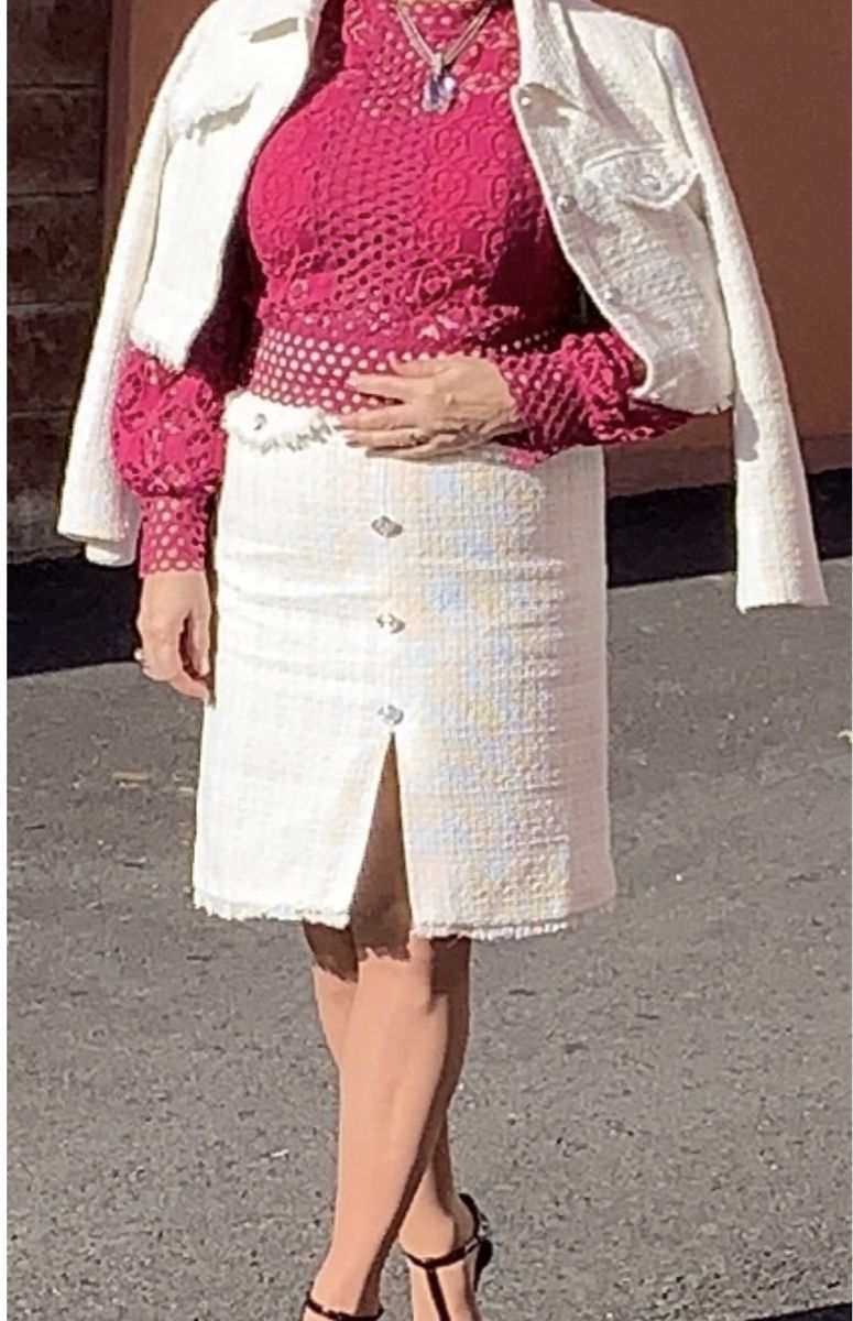 Costumi: Damen Kostüm mit Bluse / Grösse 40 – Usato da Biel/Bienne venduto da Katja01112 2