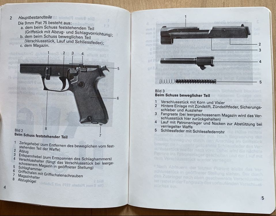 Reglement 53.102 d Die Pistolen 6