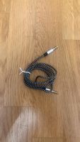 Jack to Jack 3.5 mm Kabel schwarz weiss neuwertiger Zustan