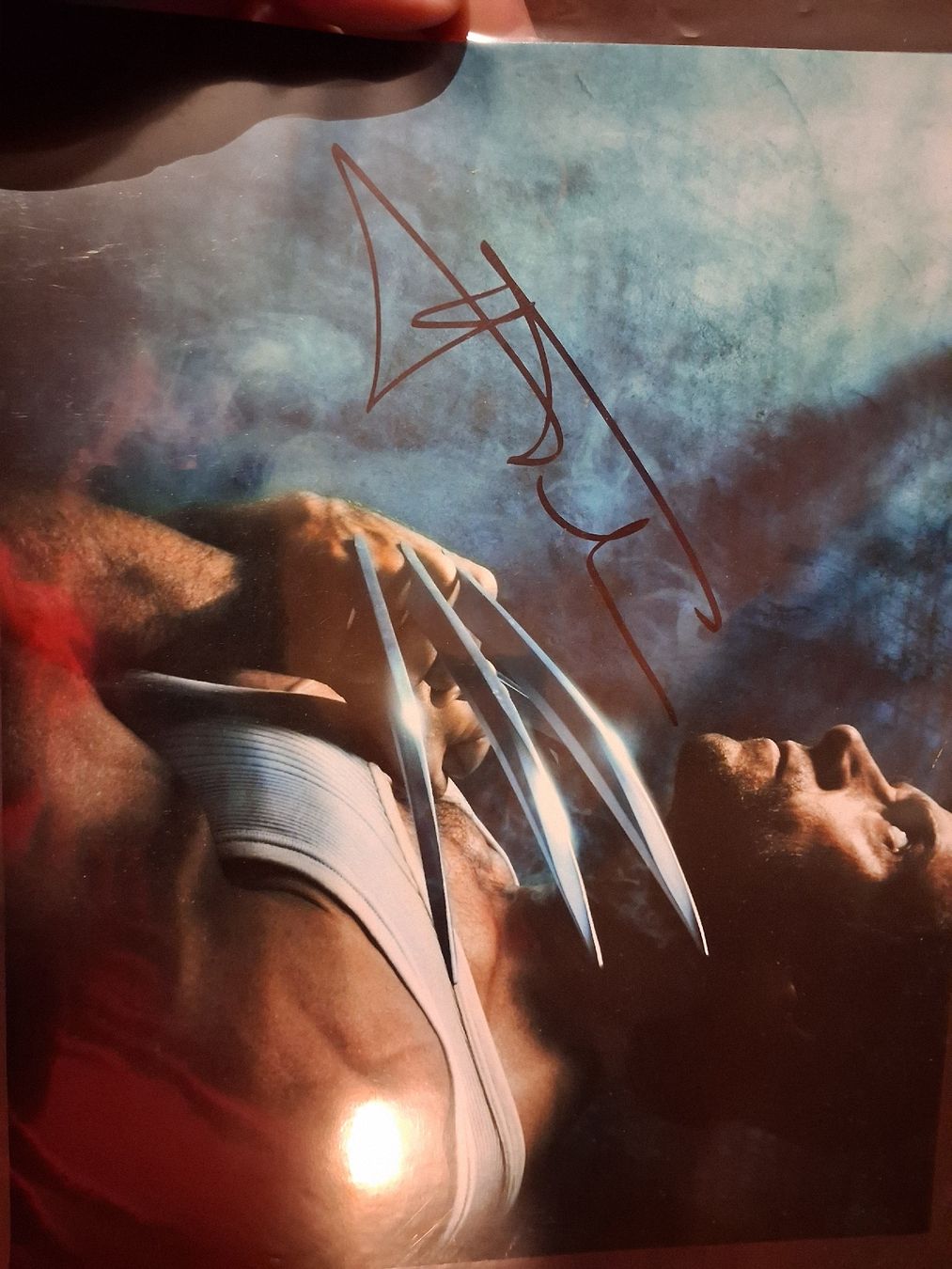 Autografi: Hugh Jackman the wolverine original signed – Nuovo e nell'imballaggio originale da Aarburg venduto da bos_l99q