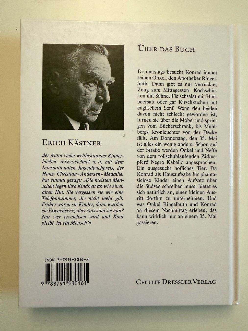 Libri: Klassiker Kinderbuch - Der 35. Mai - ERICH KÄSTNER – Usato da Münsingen venduto da Ganjam 2