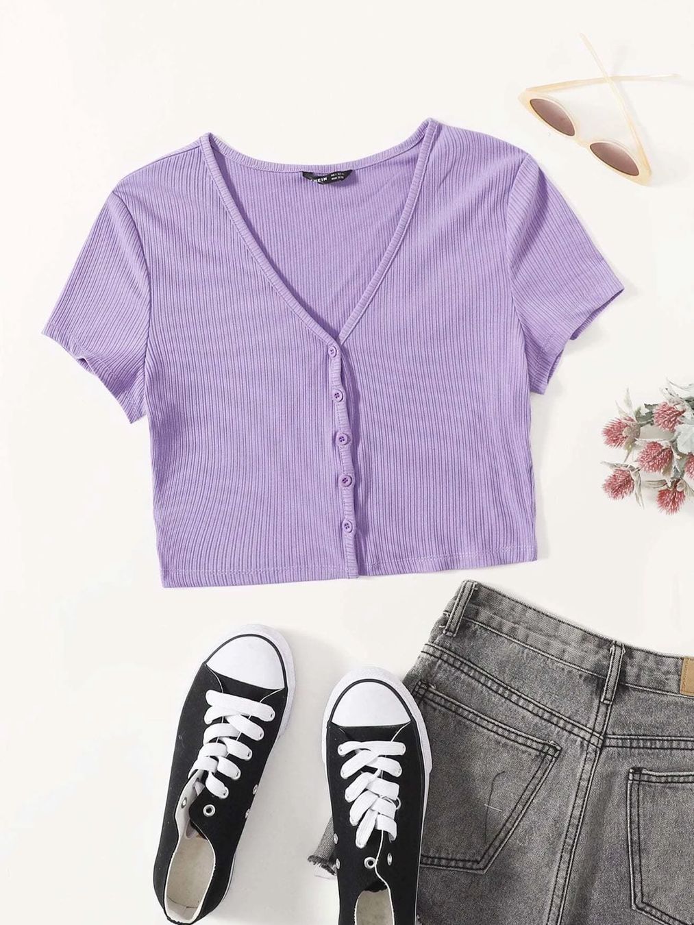Shein T-shirt: Neu schickes Shirt, Grösse S – Nuovo e nell'imballaggio originale da Winterthur venduto da Sunshine143