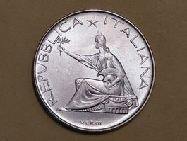 Italien 500 Lire "Centenario Unità d'Italia" 1961 Silber