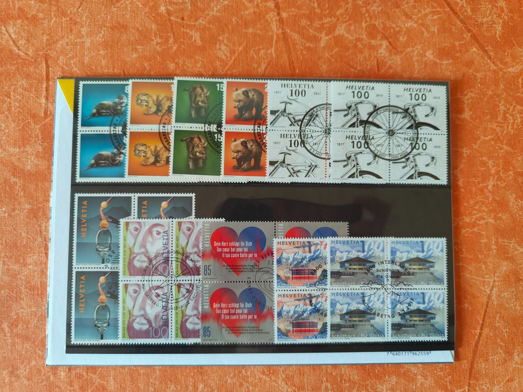 Tutti i francobolli: timbres 2017 blocs de 4 oblitérés – Nuovo e nell'imballaggio originale da Gryon venduto da Jessicaj87 2