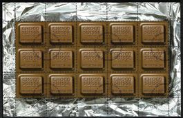 2001 Kleinbogen "CHOCO Suisse" Nr. 1024 mit ET-ʘ