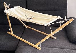 TOP 🩷 Amazonas Koala Babyhängematte Holzgestell ergonomisch